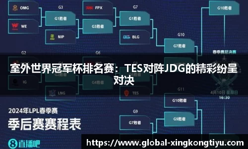 室外世界冠军杯排名赛：TES对阵JDG的精彩纷呈对决